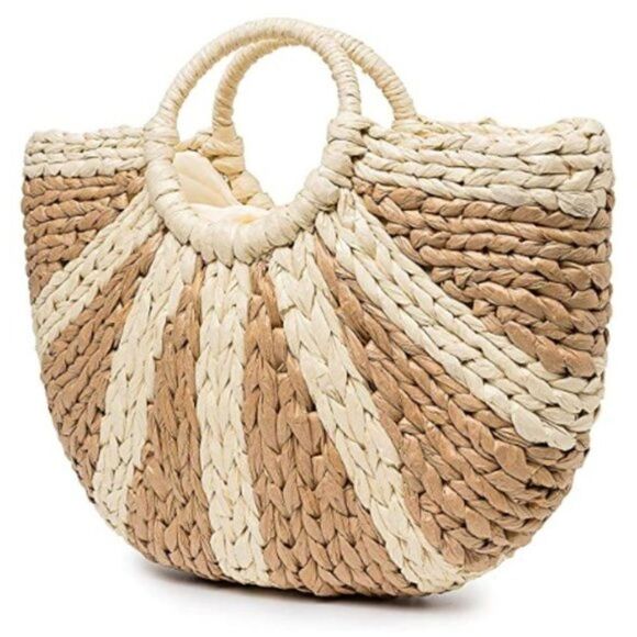 New Women Straw Paper Handbag - Picture 1 of 6